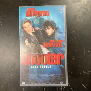 Shooter - sala-ampuja VHS (VG+/M-) -toiminta-